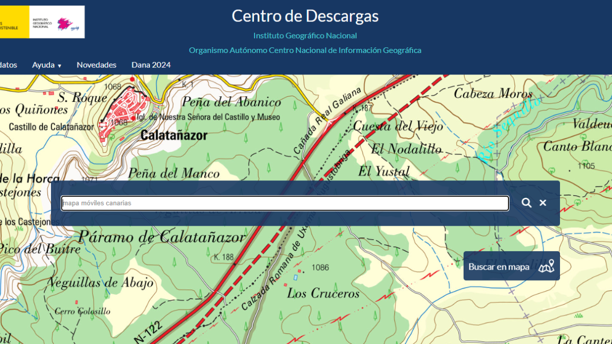 Centro de Descargas del IGN