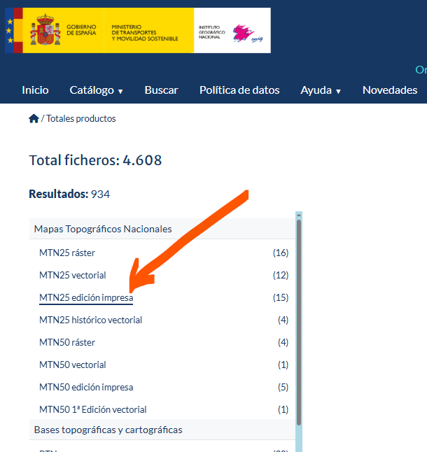 Elige la Edición Impresa del Mapa