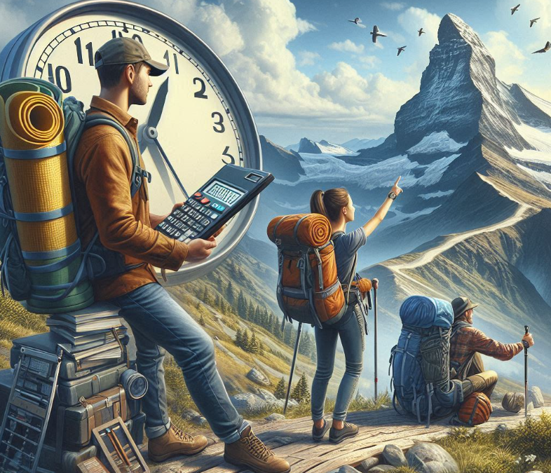 Cómo calcular el tiempo necesario para hacer una ruta
