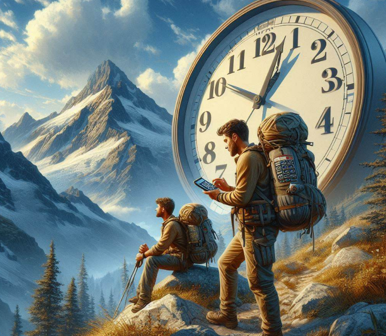 Cálculo del tiempo de ruta. Guía en el Medio Natural